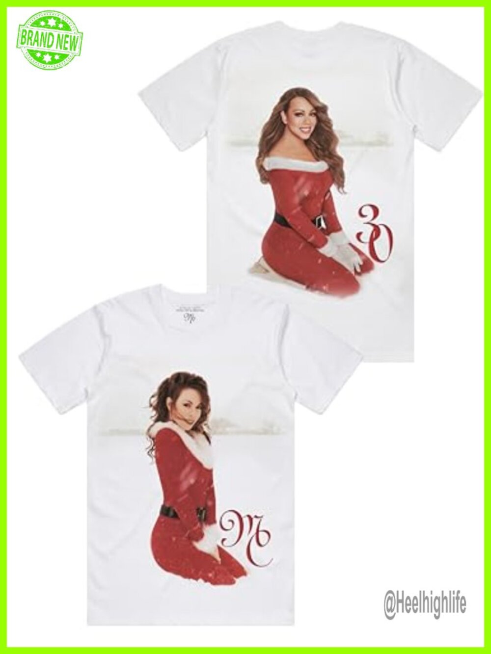 Official Christmas Time Tour 30th Anniversary Graphic T-Shirt
